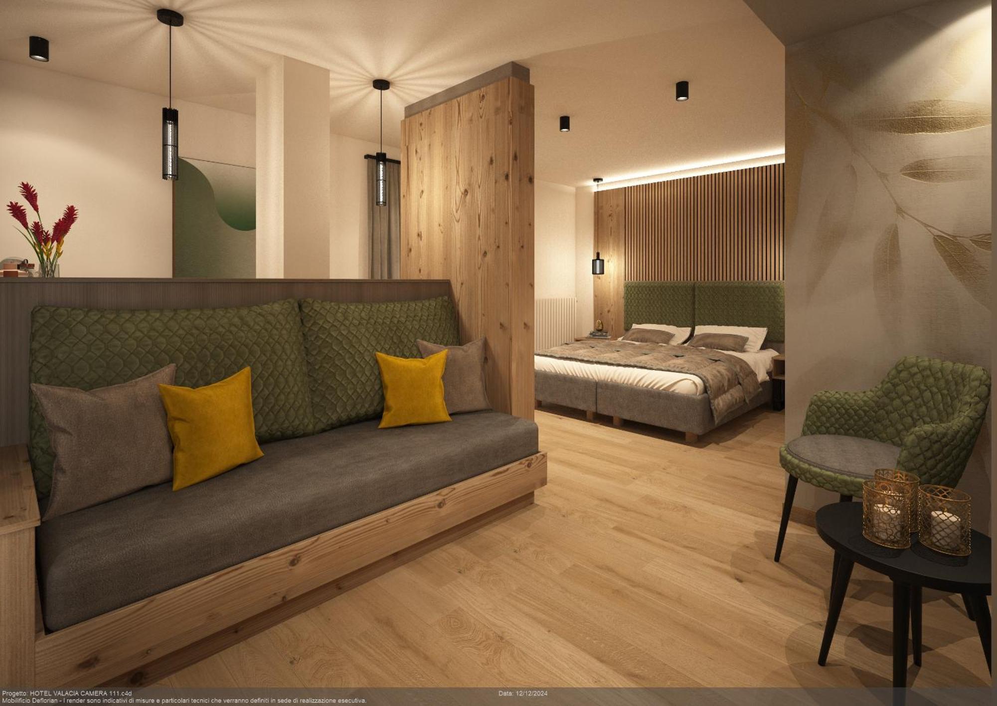 Hotel Valacia Pozza di Fassa Eksteriør billede